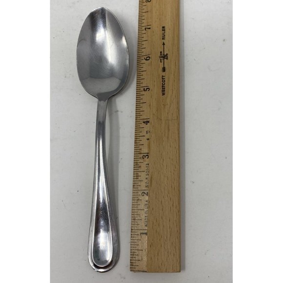 International Stainless IS EDGEBROOK Set Of 5 Soup Spoons - Picture 6 of 6